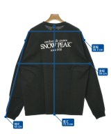 snow peak（スノーピーク）Tシャツ・カットソー 黒 サイズ:L メンズ/2200725431020