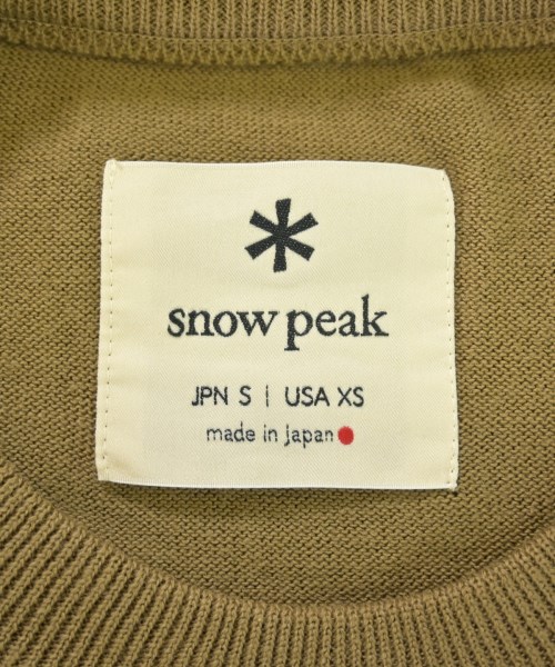 snow peak（スノーピーク）ニット・セーター 茶 サイズ:S メンズ/2200728980228