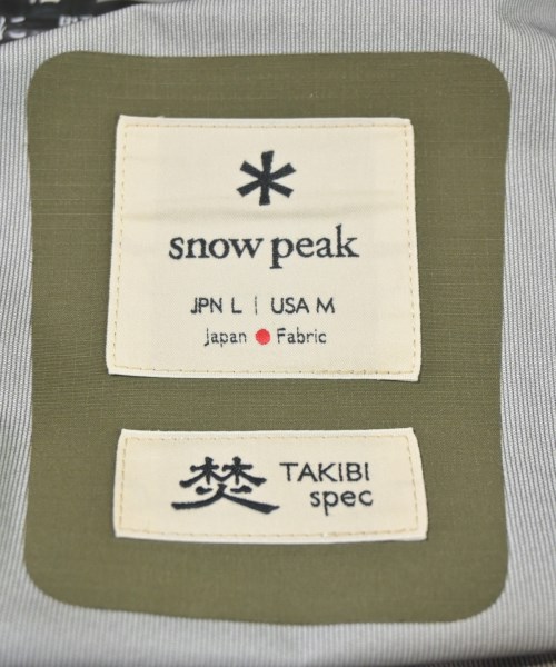 snow peak（スノーピーク）その他 カーキ サイズ:L メンズ/2200676612042