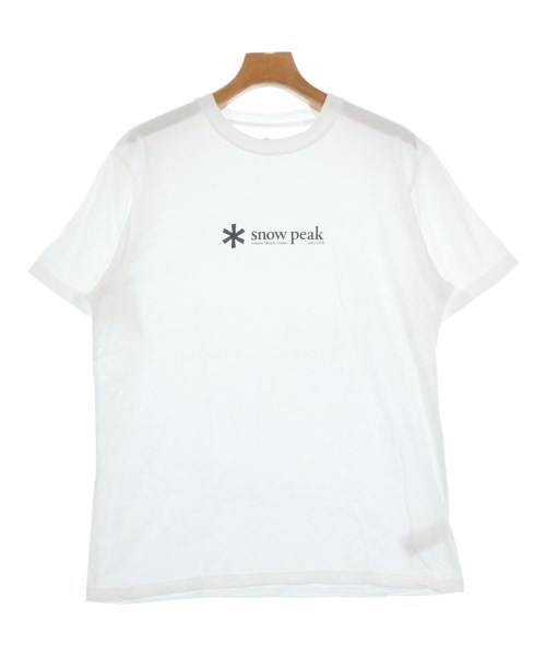 snow peak(スノーピーク)Tシャツ・カットソー 白 サイズ:L/2200684677026