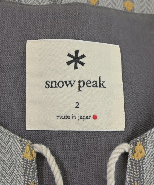 snow peak（スノーピーク）ワンピース グレー サイズ:2(M位) レディース/2200676890037