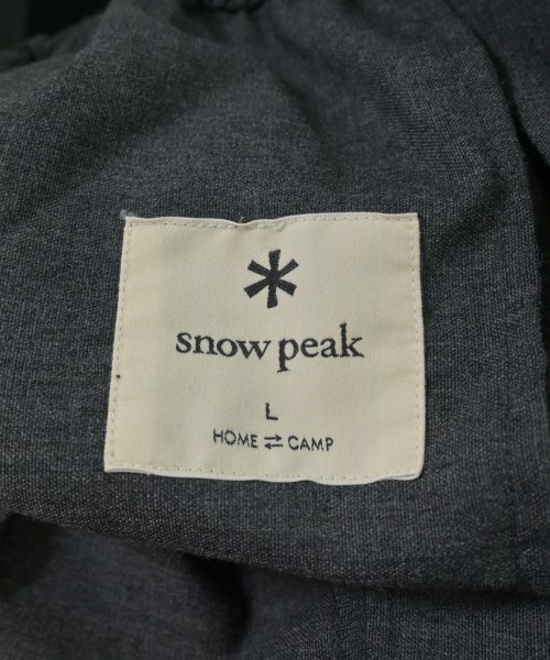 snow peak（スノーピーク）スラックス グレー サイズ:L メンズ/2200683571035