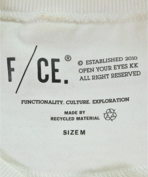 F/CE.（エフシーイー）スウェット 白 サイズ:M メンズ/2200652975512