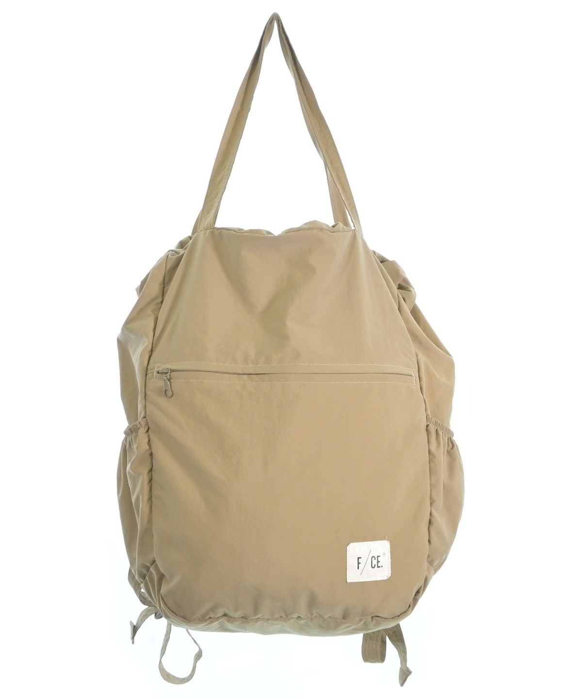F/CE. エフシーイー バックパック・リュック - 白系 【古着】【中古】 F/CE.（エフシーイー）バックパック・リュック カーキ サイズ