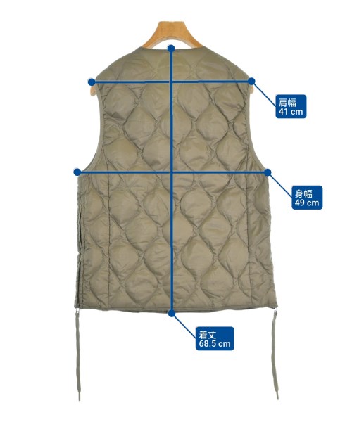 F/CE.（エフシーイー）ダウンジャケット/ダウンベスト カーキ サイズ:L メンズ/2200668477017