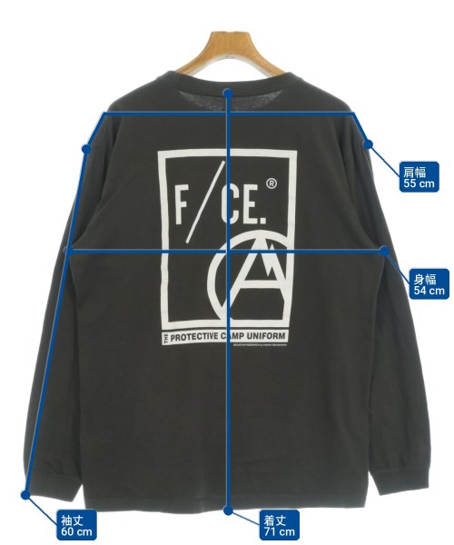 F/CE.（エフシーイー）Tシャツ・カットソー カーキ サイズ:XL メンズ/2200722808160