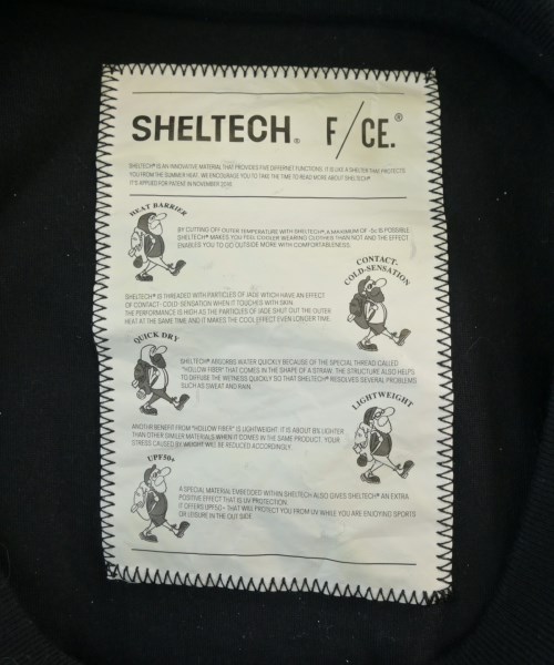 F/CE.（エフシーイー）Tシャツ・カットソー 黒 サイズ:S メンズ/2200681968424