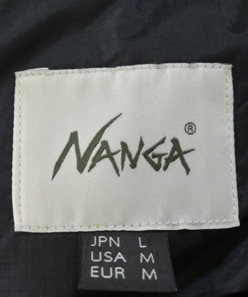NANGA（ナンガ）ダウンジャケット/ダウンベスト 黒 サイズ:L メンズ/2200635255013