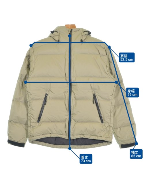 NANGA（ナンガ）ダウンジャケット/ダウンベスト ベージュ サイズ:M メンズ/2200623303016