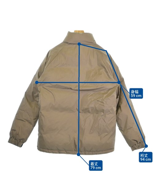 NANGA（ナンガ）ダウンジャケット/ダウンベスト ベージュ サイズ:XL メンズ/2200623507056