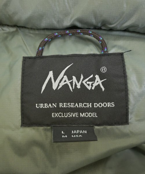 NANGA（ナンガ）ダウンジャケット/ダウンベスト 青 サイズ:L メンズ/2200630593028