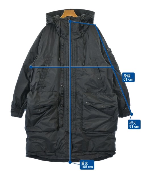 NANGA（ナンガ）ダウンコート 黒 サイズ:L メンズ/2200620130028