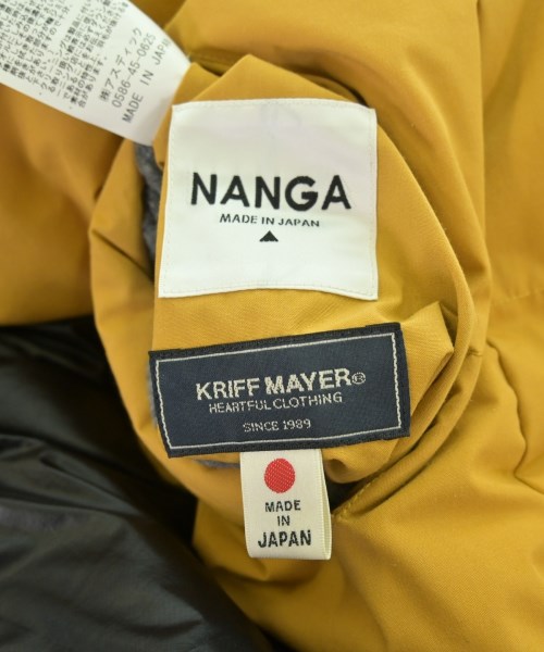 NANGA（ナンガ）ダウンジャケット/ダウンベスト 黄 サイズ:L メンズ/2200675663076