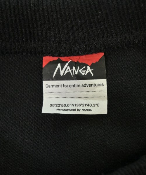 NANGA（ナンガ）Tシャツ・カットソー 黒 サイズ:S メンズ/2200681903050