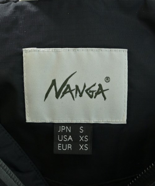 NANGA（ナンガ）ダウンジャケット/ダウンベスト 黒 サイズ:S メンズ/2200658221019