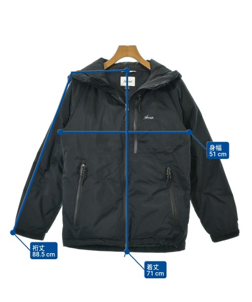 NANGA（ナンガ）ダウンジャケット/ダウンベスト 黒 サイズ:S メンズ/2200658221019