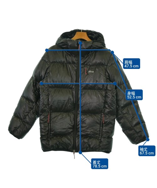 NANGA（ナンガ）ダウンジャケット/ダウンベスト 黒 サイズ:M メンズ/2200658906077