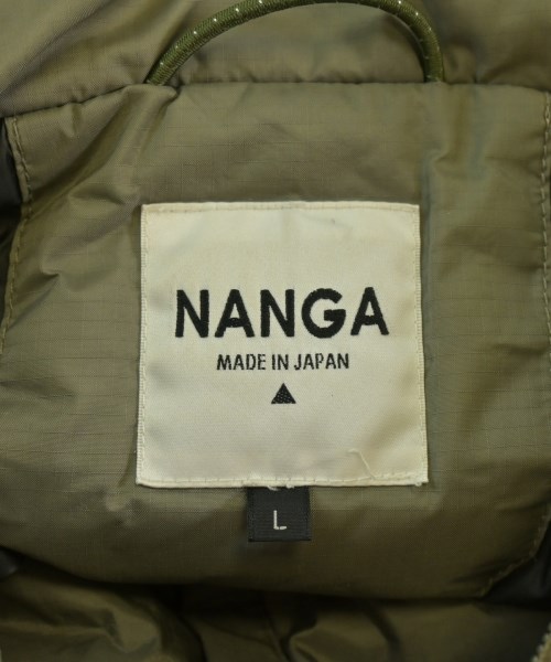 NANGA（ナンガ）ダウンジャケット/ダウンベスト カーキ サイズ:L メンズ/2200716153047