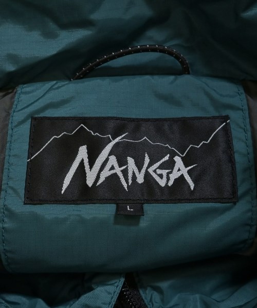 NANGA（ナンガ）ダウンジャケット/ダウンベスト 緑 サイズ:L メンズ/2200645524536