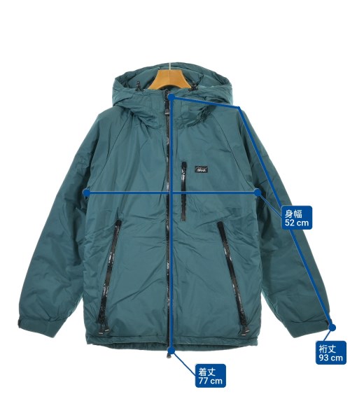 NANGA（ナンガ）ダウンジャケット/ダウンベスト 緑 サイズ:L メンズ/2200645524536