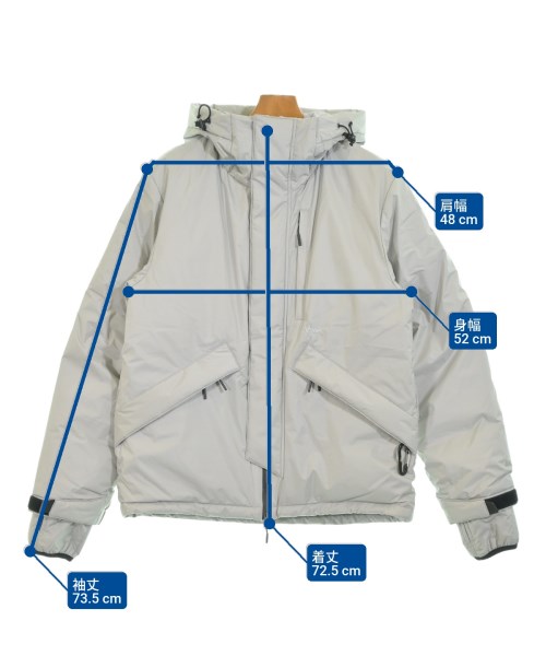 NANGA（ナンガ）ダウンジャケット/ダウンベスト グレー サイズ:L メンズ/2200651531016