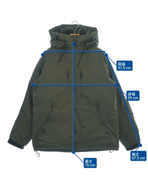 NANGA（ナンガ）ダウンジャケット/ダウンベスト カーキ サイズ:M メンズ/2200654424018