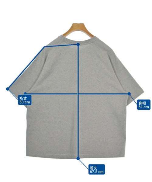 NANGA（ナンガ）Tシャツ・カットソー グレー サイズ:F メンズ/2200701541064