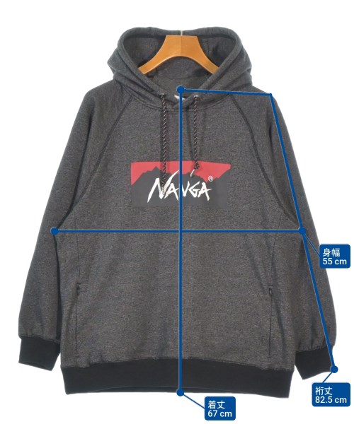 NANGA（ナンガ）パーカー グレー サイズ:S メンズ/2200665609039