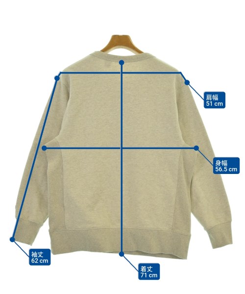NANGA（ナンガ）スウェット ベージュ サイズ:S メンズ/2200666911025