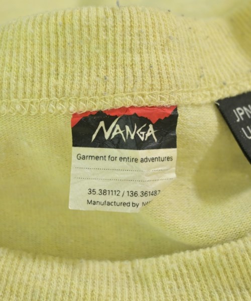 NANGA（ナンガ）Tシャツ・カットソー 黄 サイズ:S メンズ/2200727255136