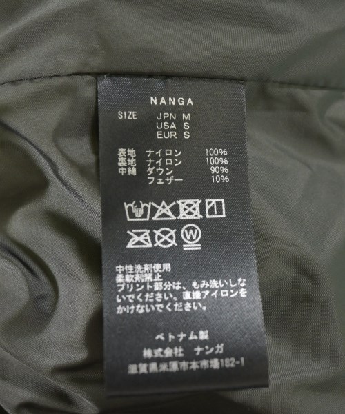NANGA（ナンガ）ダウンジャケット/ダウンベスト 黒 サイズ:M メンズ/2200723953012