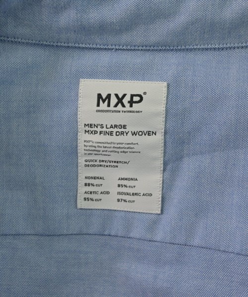 MXP（エムエックスピー）カジュアルシャツ 青 サイズ:L メンズ/2200640024048
