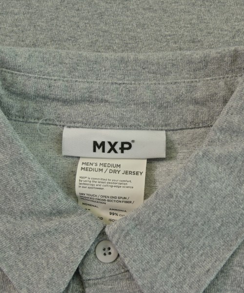 MXP（エムエックスピー）ポロシャツ グレー サイズ:M メンズ/2200635068118