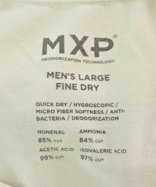 MXP（エムエックスピー）Tシャツ・カットソー 白 サイズ:L メンズ/2200662817109