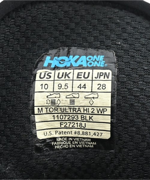 HOKA ONE ONE（ホカオネオネ）スニーカー 黒 サイズ:28cm メンズ/2200598206060