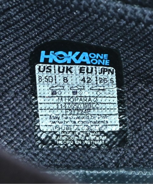 HOKA ONE ONE（ホカオネオネ）サンダル 黒 サイズ:26.5cm メンズ/2200714361161