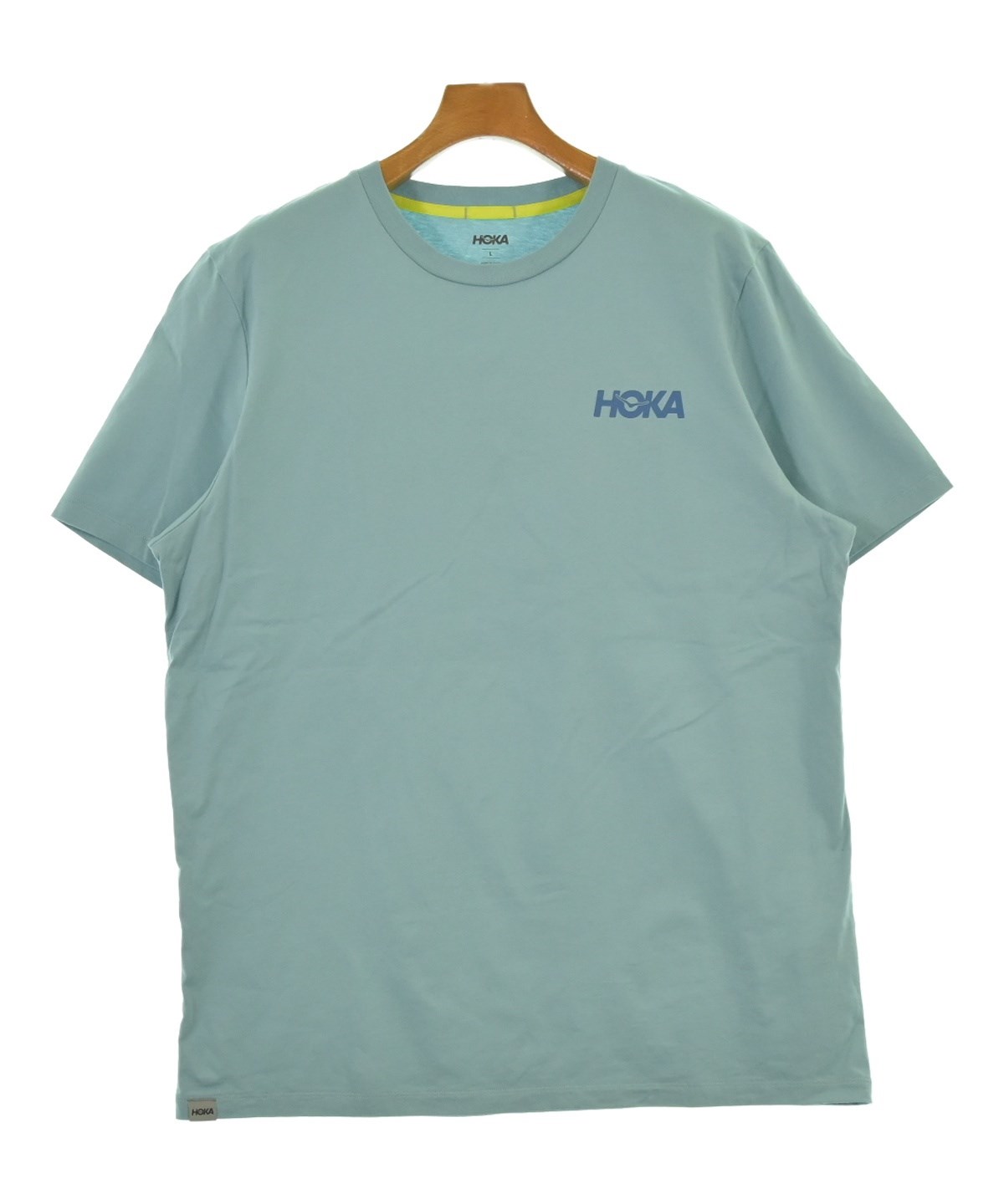 HOKA ONE ONE（ホカオネオネ）Tシャツ・カットソー 青 サイズ:L メンズ