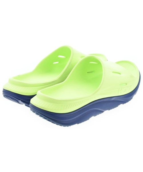 HOKA ONE ONE（ホカオネオネ）サンダル 緑 サイズ:-(25.5cm位) メンズ/2200709470120