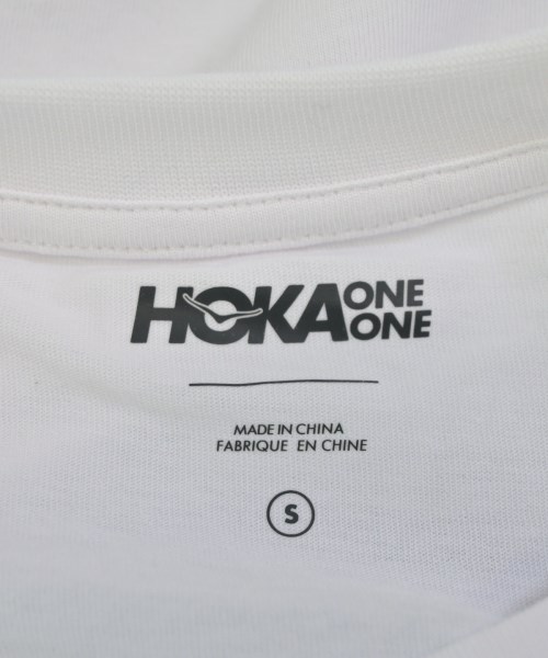 HOKA ONE ONE（ホカオネオネ）Tシャツ・カットソー 白 サイズ:S メンズ/2200659335043