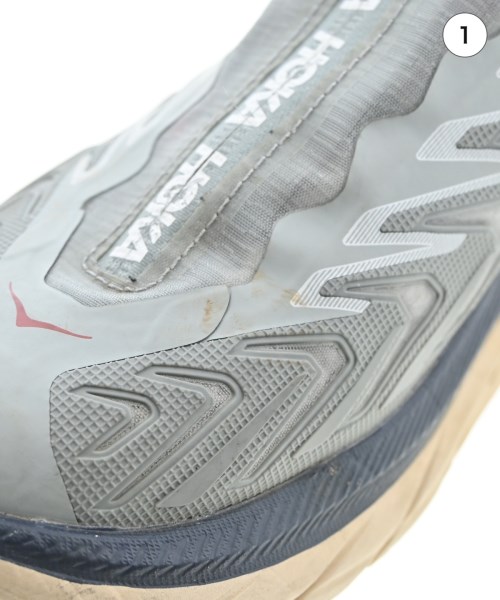 HOKA ONE ONE（ホカオネオネ）スニーカー グレー サイズ:24.5cm レディース/2200664691028