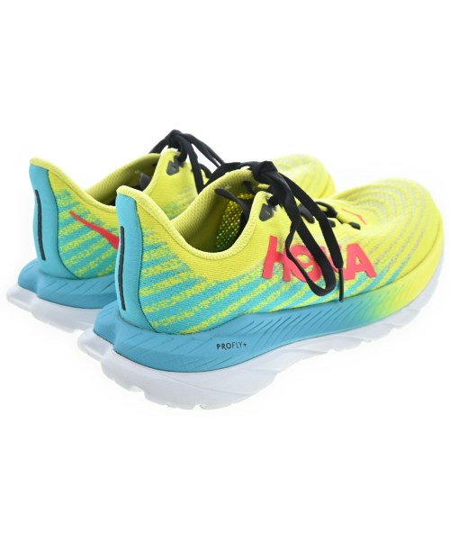 HOKA ONE ONE（ホカオネオネ）スニーカー 黄 サイズ:23cm メンズ/2200654449417