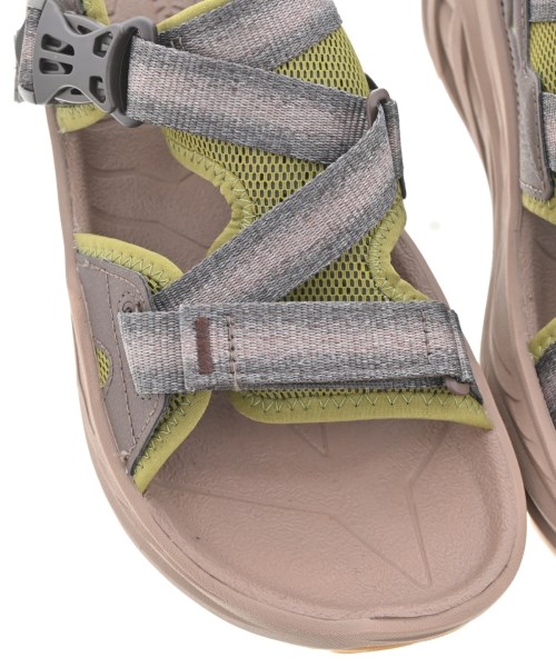 HOKA ONE ONE（ホカオネオネ）サンダル 茶 サイズ:25cm メンズ/2200720581010