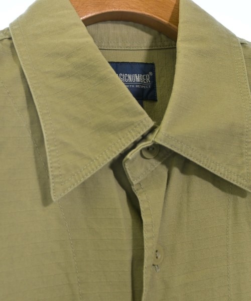 MAGIC NUMBER（マジックナンバー）カジュアルシャツ カーキ サイズ:L メンズ/2200636258013