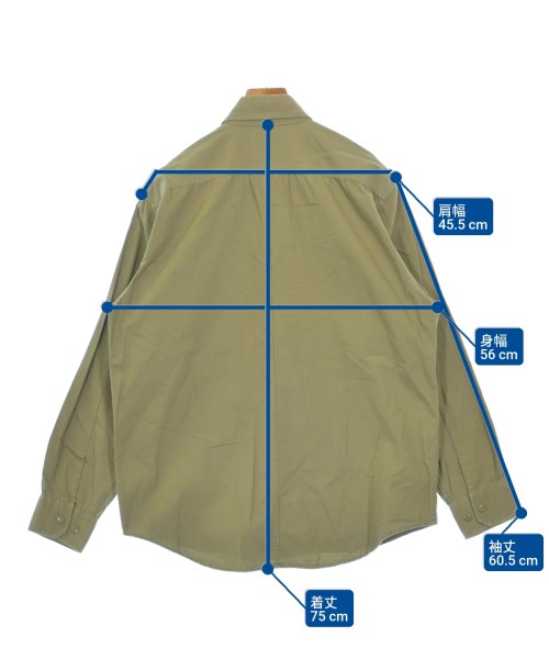 MAGIC NUMBER（マジックナンバー）カジュアルシャツ カーキ サイズ:L メンズ/2200636258013