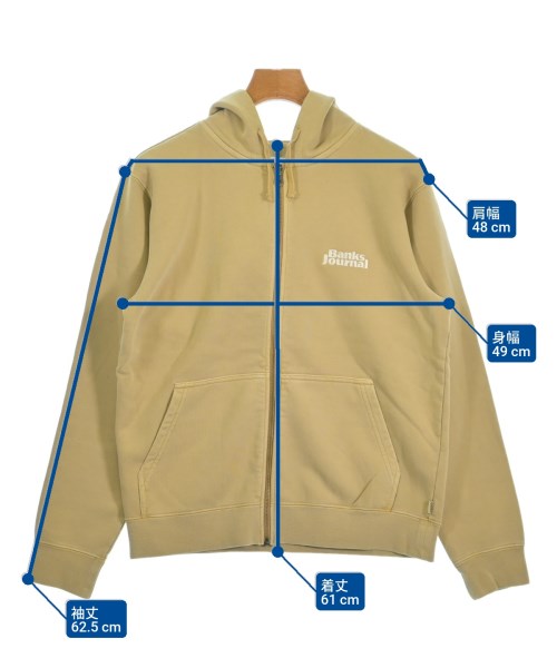 BANKS（バンクス）パーカー ベージュ サイズ:M メンズ/2200628829504