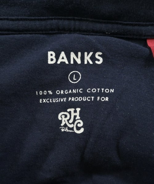 BANKS（バンクス）Tシャツ・カットソー 紺 サイズ:L メンズ/2200675164054