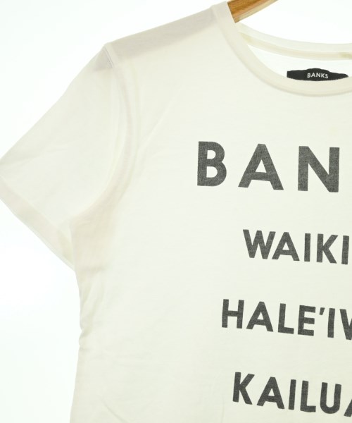 BANKS（バンクス）Tシャツ・カットソー 白 サイズ:XS レディース/2200718349028