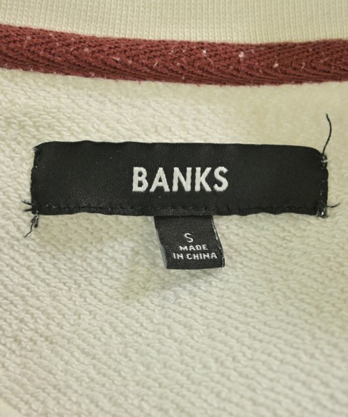 BANKS（バンクス）スウェット 白 サイズ:S レディース/2200683114164