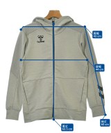 hummel（ヒュンメル）パーカー グレー サイズ:SS メンズ/2200618010455