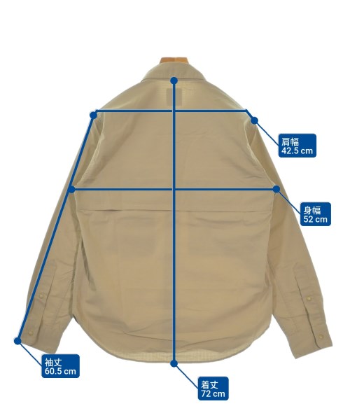 GOLDWIN（ゴールドウィン）カジュアルシャツ ベージュ サイズ:S メンズ/2200660066097